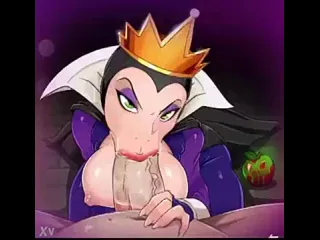 Snow white queen blowjob порно видео