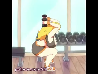 Yang xiao long in the gym sit ups thicc 3d sex porno hentai by rtil pixiewillow rwby