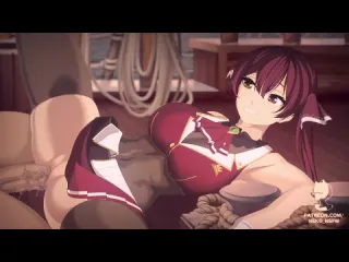 Houshou marine missionary 3d sex porno hentai by nekonsfw nekololisama hololive virtual youtuber