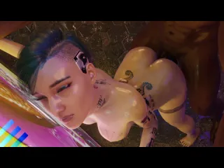 Judy alvarez bbc blacked interracial big butt small tits 3d sex porno hentai cyberpunk 2077