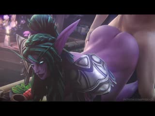 Tyrande whisperwind night elf doggystyle netorare betrayal big butt big ass 3d sex porno hentai world of warcraft