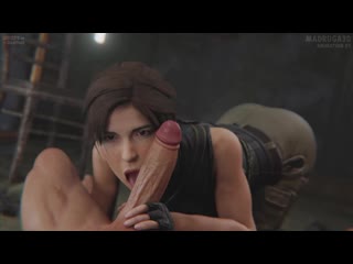 Lara croft oral sex minet blowjob deepthroat facefuck handjob swallow cum 3d sex porno hentai tomb raider