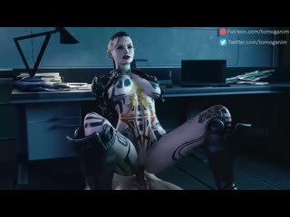 Jack riding vaginal fucked 3d sex porno hentai by tomoganim mass effect
