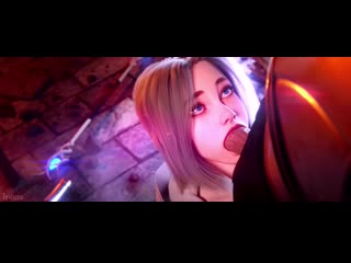 Luxanna lux crownguard oral sex minet blowjob deepthroat facefuck 3d sex porno hentai by tyviania league of legends
